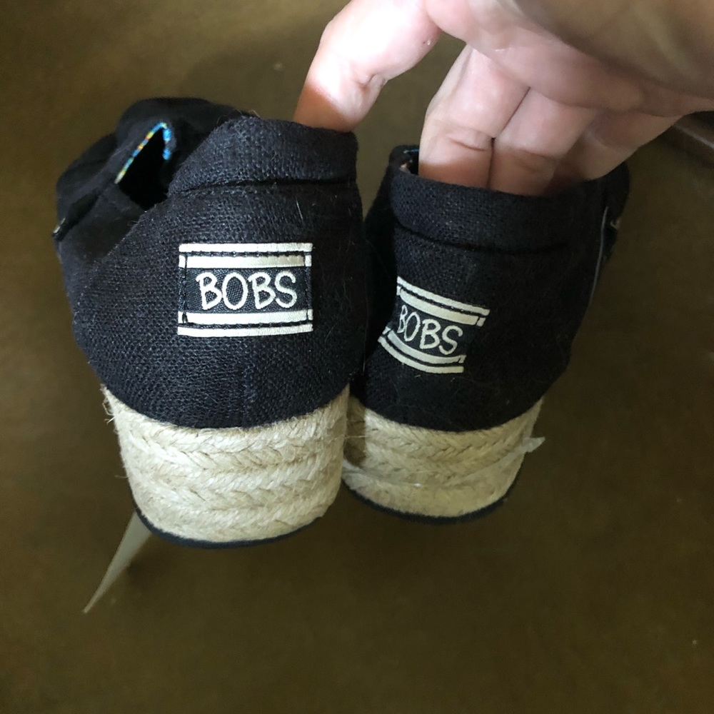 NEW: Bobs memory foam wedges (black, 8.5)